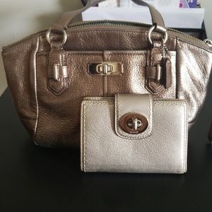 Small coach purse and wallet